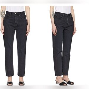 FRAME le original black jean straight women’s 23